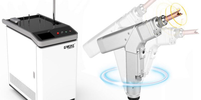 Aparat de sudat, curățat și tăiat cu laser 3 în 1